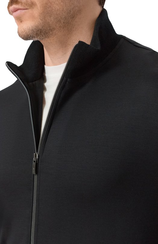 Шерстяная толстовка MVST 13M468.VP00.MUST. Чёрный  13M468.VP00.MUST. Фото 5