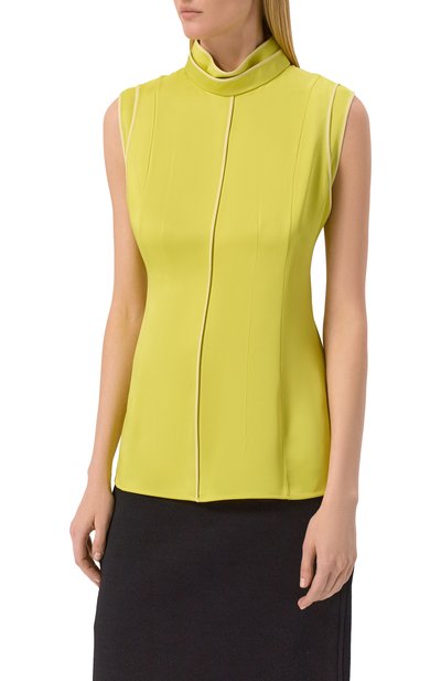 Атласный топ JIL SANDER, арт. J02NC0288/J76018, фото 3