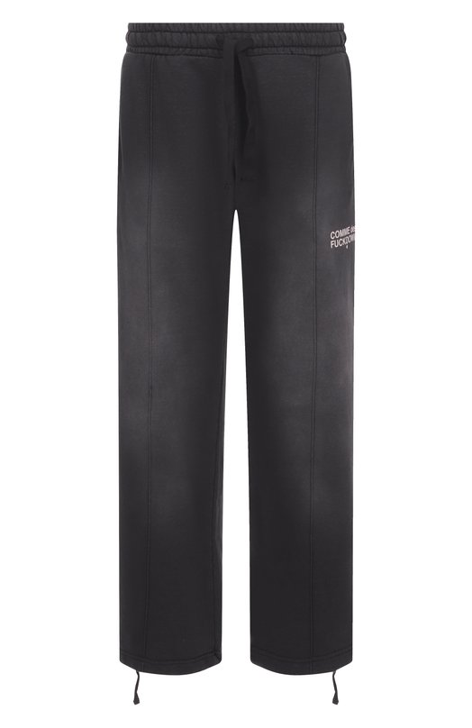 Хлопковые брюки Comme des Fuckdown CFABM01744 Серый CFABM01744