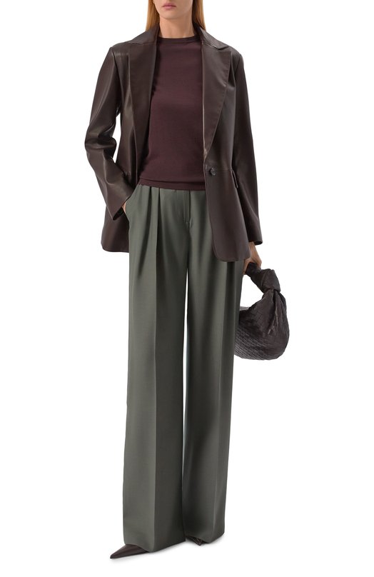 Кашемировые брюки MVST M25.1MW.T012/7806/U/- Зелёный  M25.1MW.T012/7806/U/- Фото 2