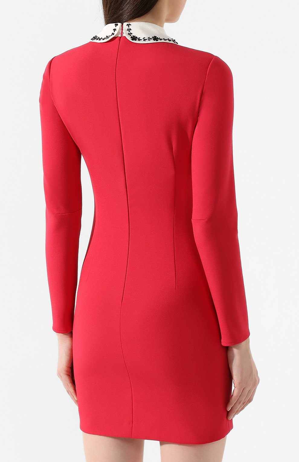 Платье REDVALENTINO красного цвета по цене 43200 руб., арт. TR3VAN75/3FT, фото 4 Платье REDVALENTINO, арт. TR3VAN75/3FT, фото 4