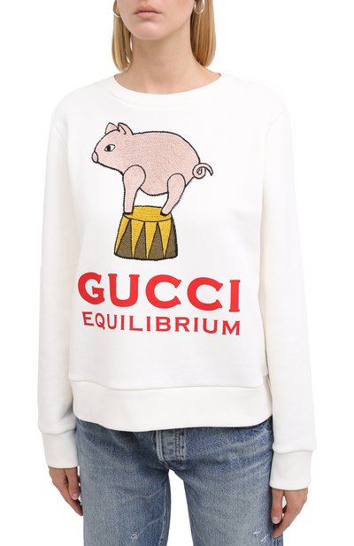 Хлопковый свитшот GUCCI, арт. 623450/XJCRW, фото 3