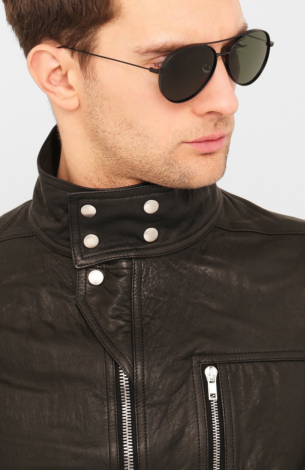 Солнцезащитные очки MONCLER черного цвета по цене 41100 руб., арт. ML 0121 38R 57 С/З ОЧКИ, фото 2 Солнцезащитные очки MONCLER, арт. ML 0121 38R 57 С/З ОЧКИ, фото 2