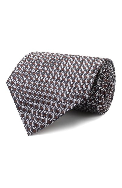Мужской шелковый галстук ZEGNA, арт. Z5E25/1XW