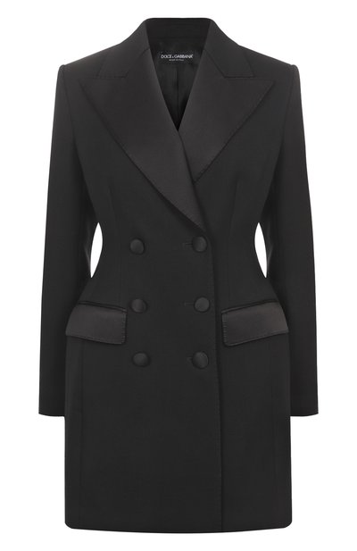 Женский жакет из шерсти и шелка DOLCE & GABBANA, арт. F27CVT/FUBGE