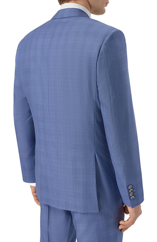 Костюм из шерсти и шелка Stefano Ricci S1SF432220/C163HA_001 Синий  S1SF432220/C163HA_001 Фото 3