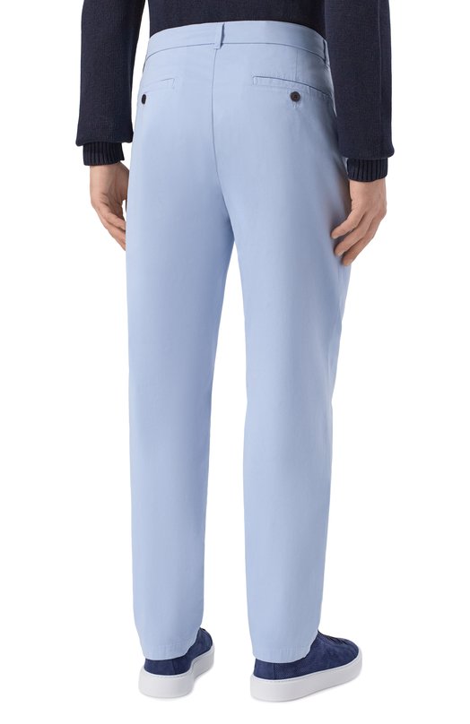 Хлопковые брюки Bogner 18386888 Голубой  18386888 Фото 4