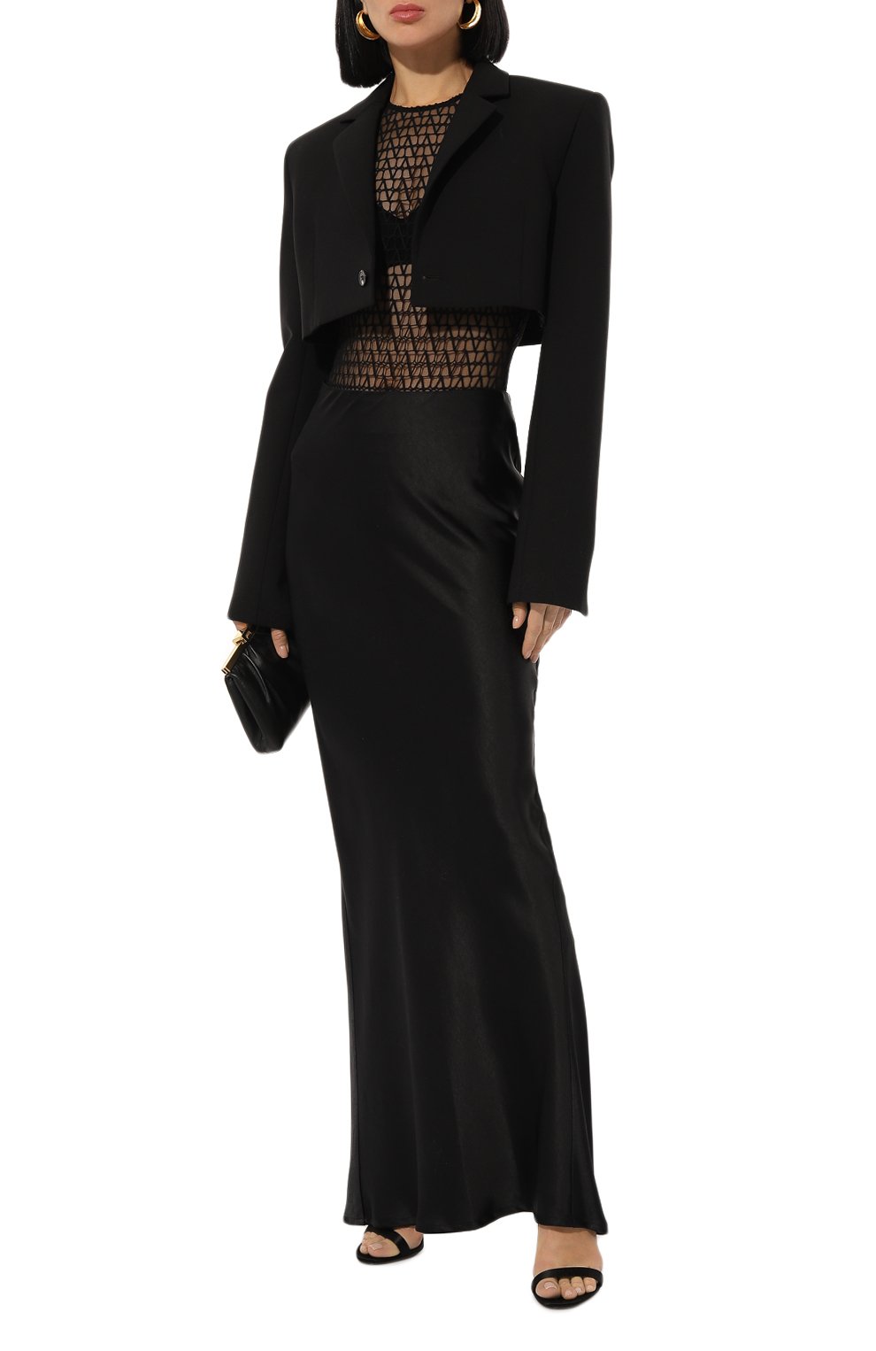 Атласная юбка ERIKA CAVALLINI, арт. E4WS03, фото 2