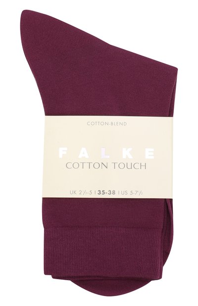 Хлопковые носки cotton touch FALKE бордового цвета по цене 1400 руб., арт. 47673_18_1_, фото 2 Хлопковые носки cotton touch FALKE, арт. 47673_18_1_, фото 2