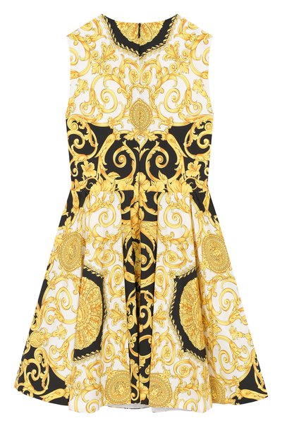 Хлопковое платье VERSACE, арт. YVFAB447/YCAV09/8A-S, фото 2