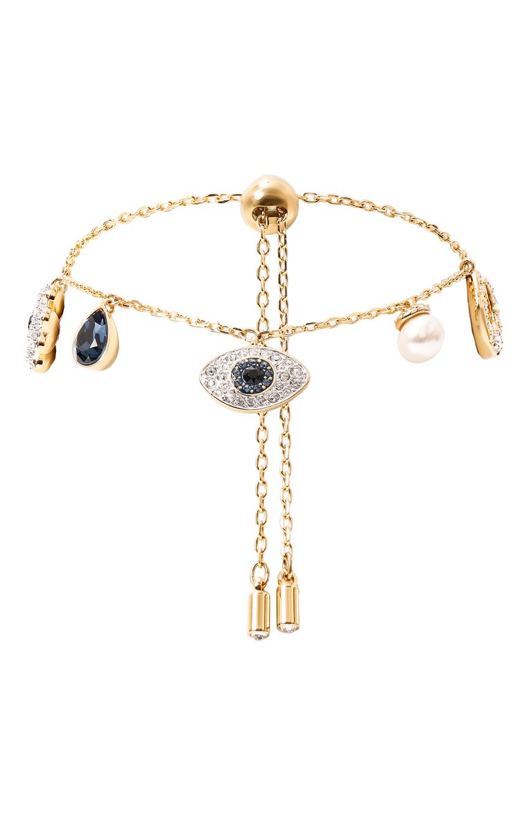 Женский браслет symbolica SWAROVSKI золотого цвета, арт. 5692162 | Фото 1 (Нос: Не проставлено; Материал: Металл, Кристаллы)