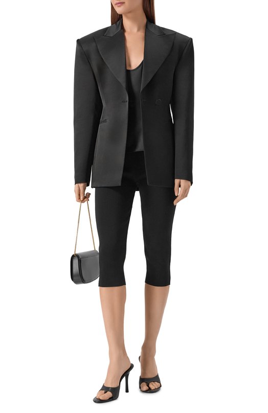 Атласный топ The Andamane T190921A/TNP229 Чёрный  T190921A/TNP229 Фото 2