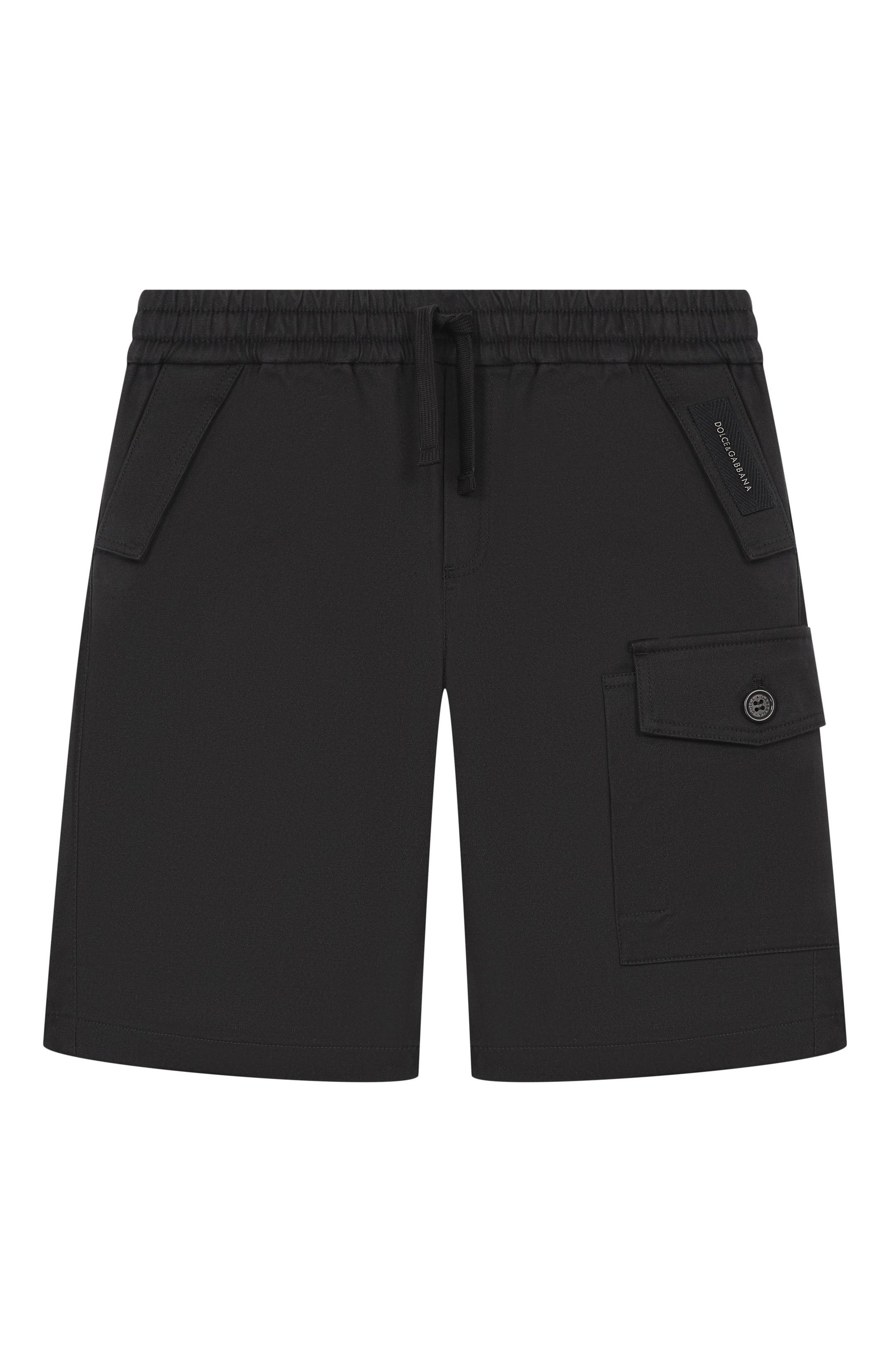 Хлопковые шорты-карго DOLCE & GABBANA, арт. L44Q08/FUFJH_001, фото 1