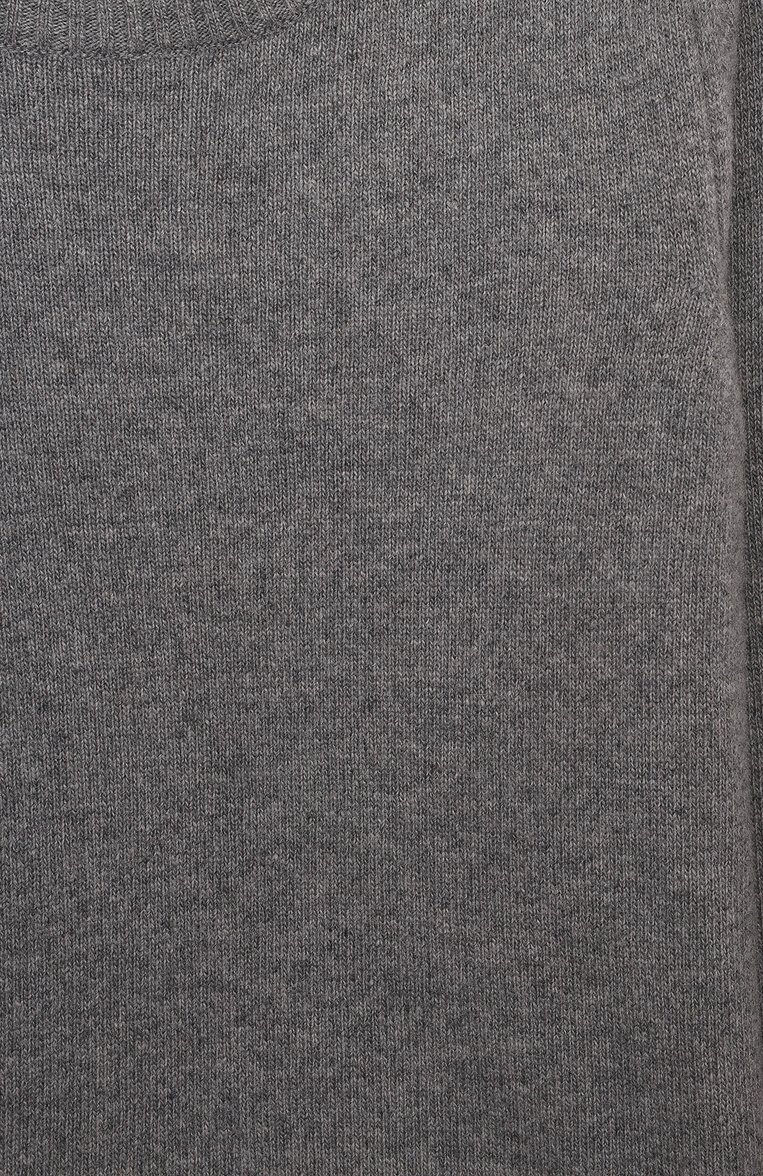 Детская комплект из пуловера и брюк WOOL AND COTTON серого цвета, арт. KRUFP-003 | Фото 6 (Материал внешний: Шерсть; Материал сплава: Проставлено; Драгоценные камни: Проставлено; Рукава: Длинные; Девочки Кросс-КТ: Костюмы-спорт; Ростовка одежда: 5 лет | 110 см, 6 лет | 116 см, 8 лет | 128 см, 10 - 11 лет | 140 - 146см, 13 - 15 лет | 158 см, 24 мес | 92 см)