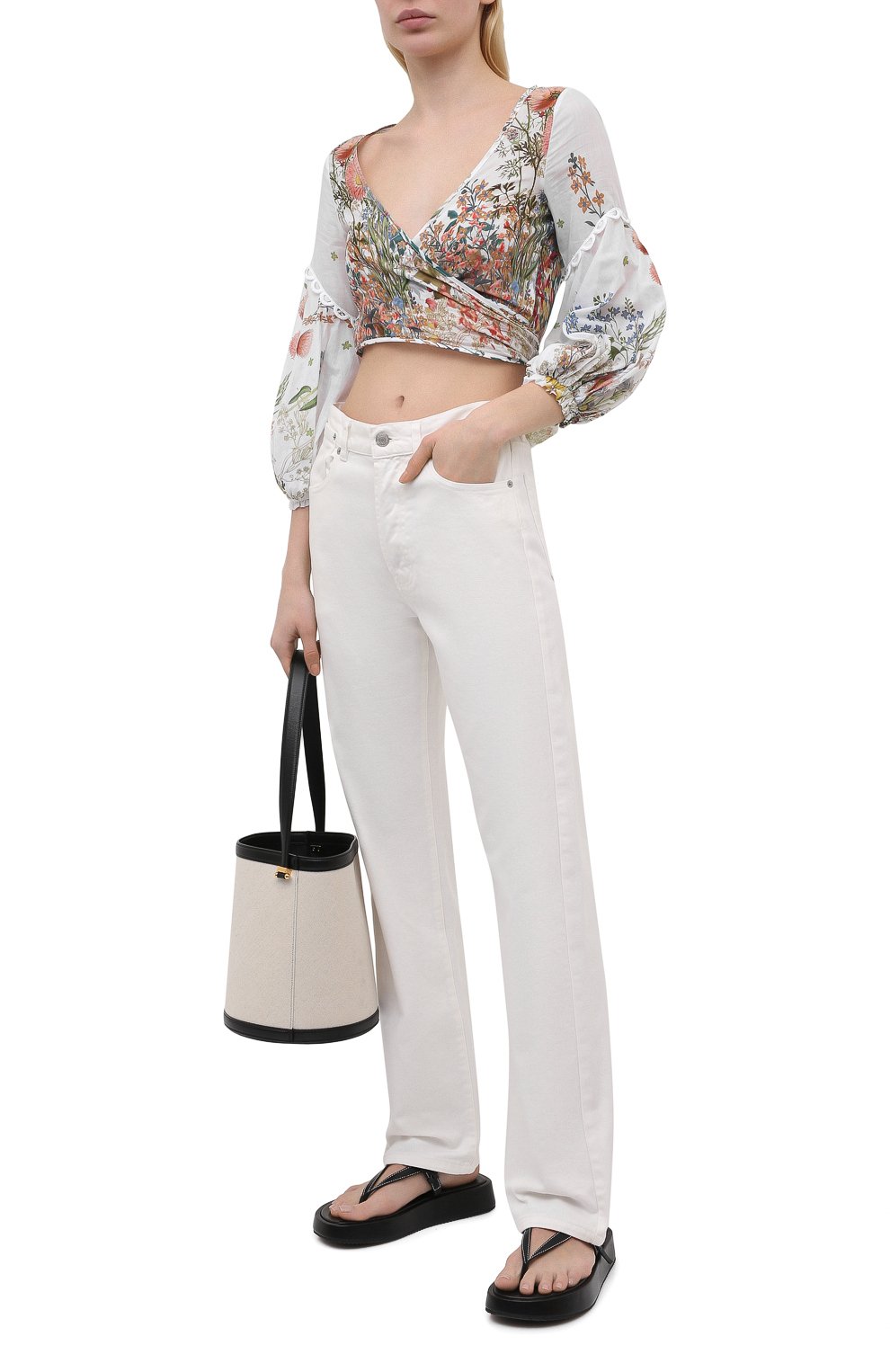 Хлопковая блуза CHARO RUIZ IBIZA, арт. 212102, фото 2