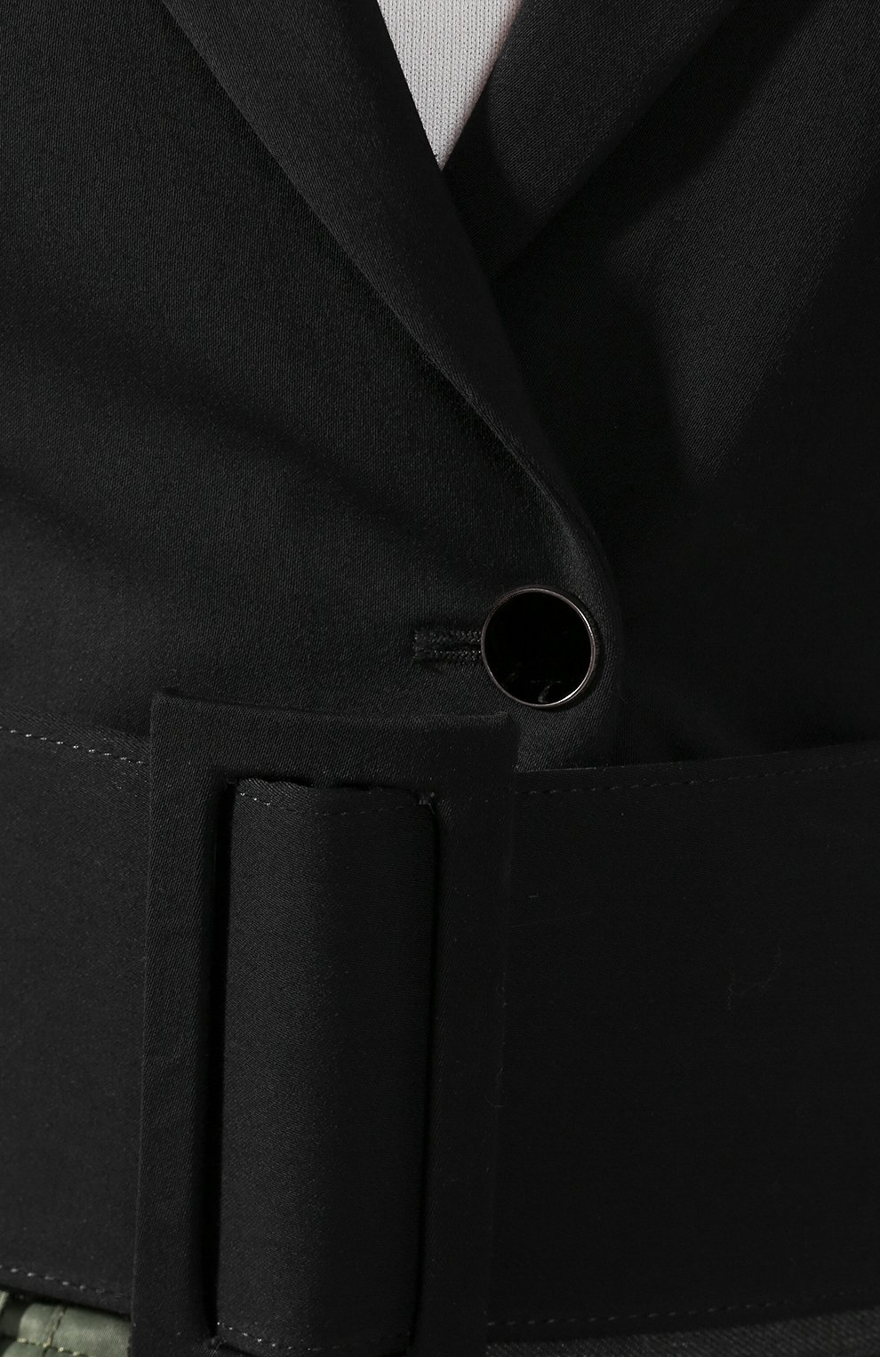 Жакет из вискозы OFF-WHITE черного цвета по цене 99500 руб., арт. 0WEF045S20FAB0011000, фото 5 Жакет из вискозы OFF-WHITE, арт. 0WEF045S20FAB0011000, фото 5