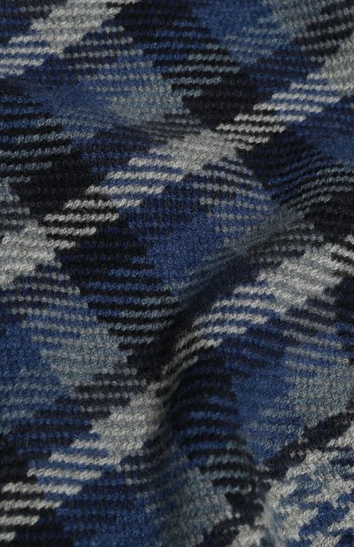 Кашемировый шарф LORO PIANA синего цвета по цене 158500 руб., арт. FAI7964, фото 2 Кашемировый шарф LORO PIANA, арт. FAI7964, фото 2