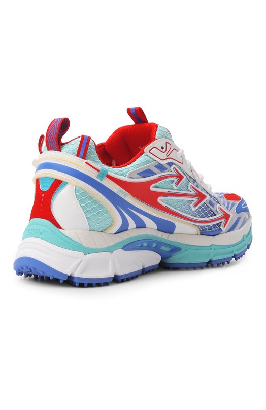 Кроссовки Be Right Back Fishnet Off-White 0MIA295S26FAB004 Синий  0MIA295S26FAB004 Фото 4