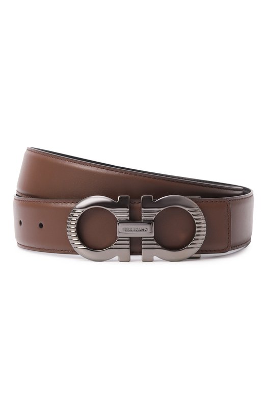 Двусторонний ремень Ferragamo 670308/770928 Чёрный 670308/770928