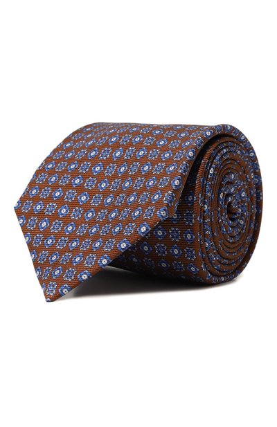 Мужской шелковый галстук KITON, арт. UCRVKLC01I55