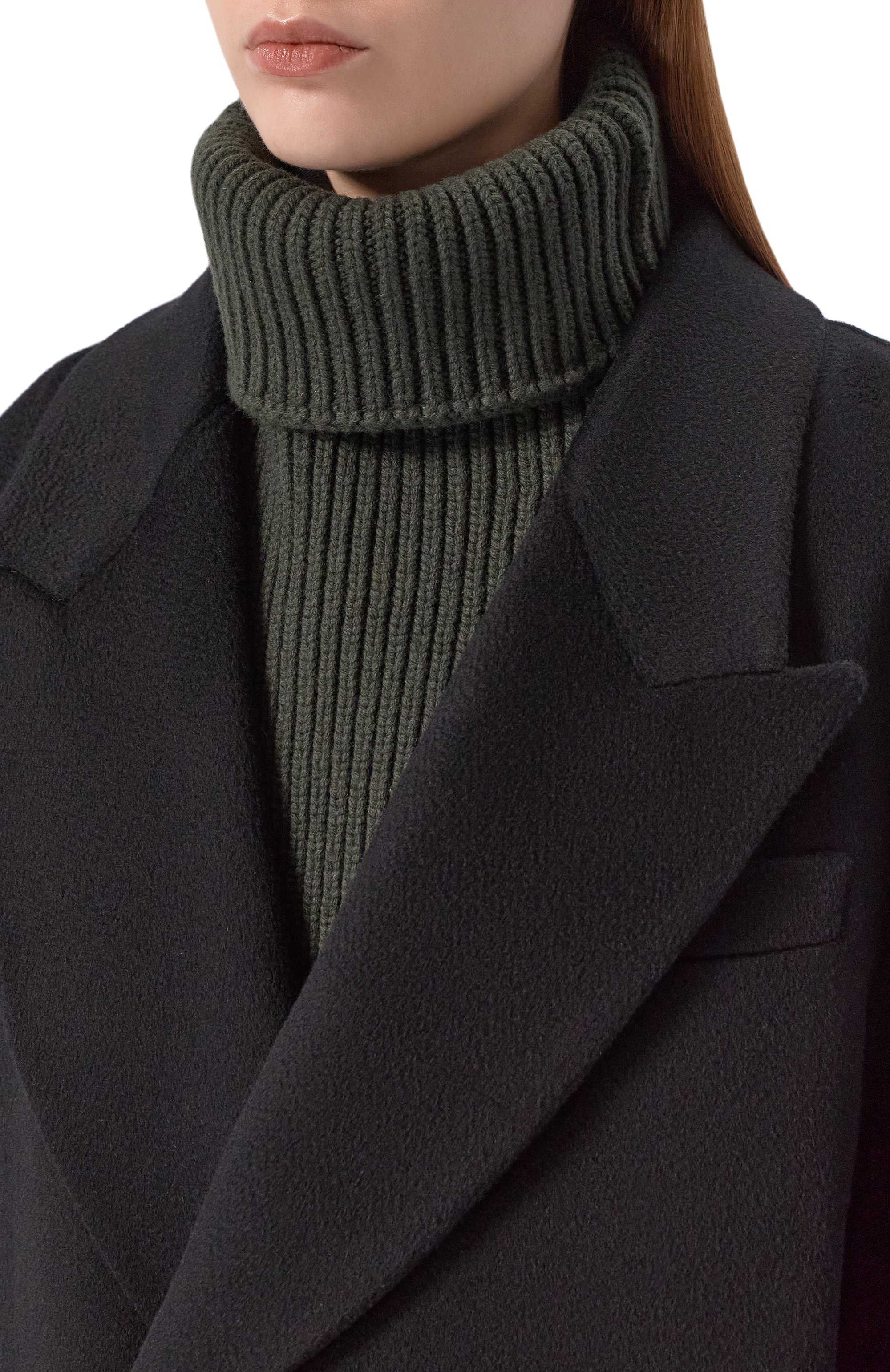 Манишка из шерсти и кашемира ELIE SAAB, арт. SC002NF25CK010, фото 2