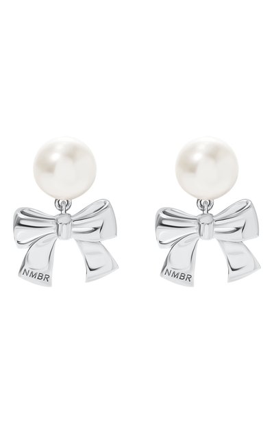 Серьги NUMBERING, арт. 9118/RH0DIUM, фото 1