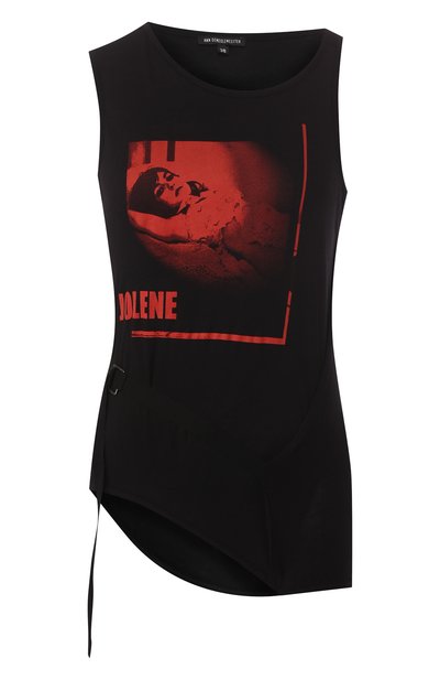 Женская хлопковая майка ANN DEMEULEMEESTER, арт. 2001-2465-232-098