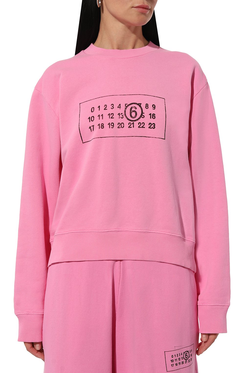 Хлопковый свитшот MM6, арт. S52GU0232/M25004, фото 3