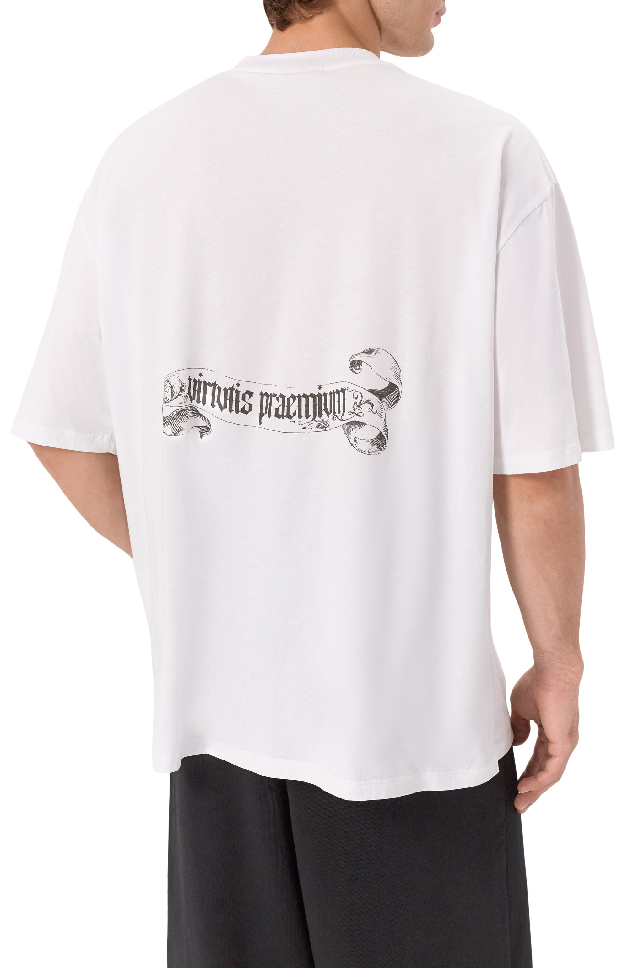 Хлопковая футболка DIEGO VENTURINO, арт. DVTS0DVVP, фото 4