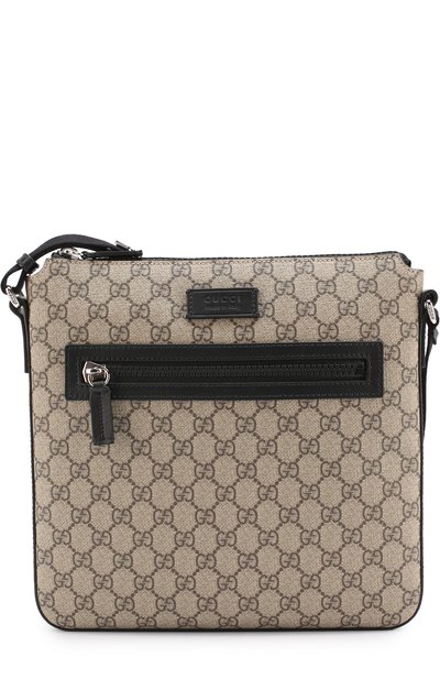 Сумка-планшет с отделкой из натуральной кожи GUCCI, арт. 406374/KHN7X, фото 1