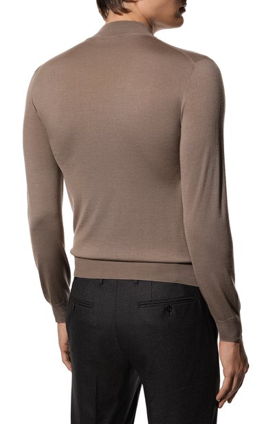 Водолазка из шерсти и шелка ANDREA CAMPAGNA, арт. LU1ML LSC18R, фото 4