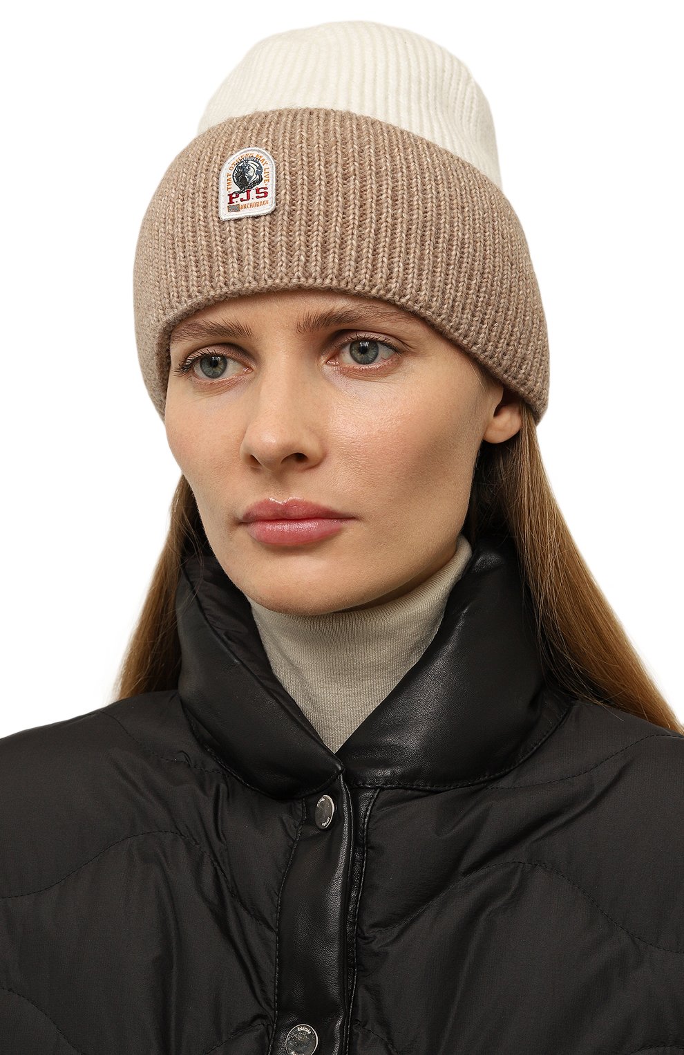 Шапка из шерсти и хлопка PARAJUMPERS, арт. PAACHA31, фото 2