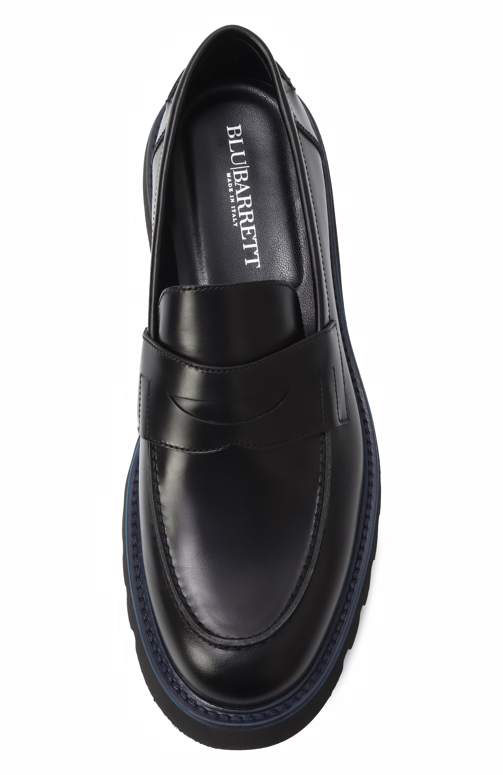 Кожаные пенни-лоферы BLU BARRETT, арт. BASTIA-007.10, фото 6