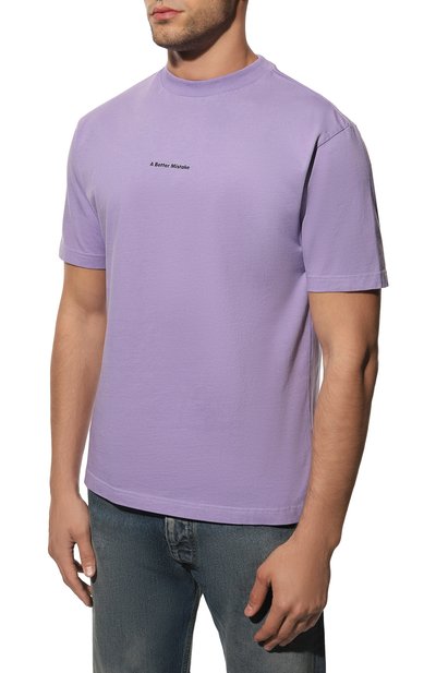 Хлопковая футболка A BETTER MISTAKE, арт. 04D9TS017 JS031PD, фото 3