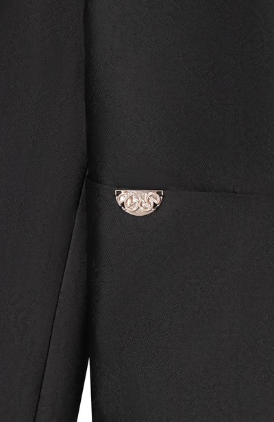 Жакет ELIE SAAB JUNIOR черного цвета по цене 68950 руб., арт. EFGC025/TS1133_001, фото 3 Жакет ELIE SAAB JUNIOR, арт. EFGC025/TS1133_001, фото 3