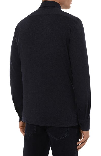 Рубашка из хлопка и кашемира STEFANO RICCI, арт. CJ007510/TE2603, фото 4