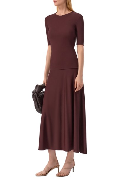 Юбка из вискозы JIL SANDER, арт. J04MA0103/J65016, фото 2