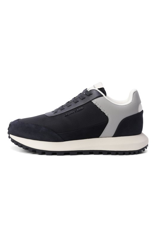Комбинированные кроссовки Emporio Armani EM004839/AF24321 Синий  EM004839/AF24321 Фото 3