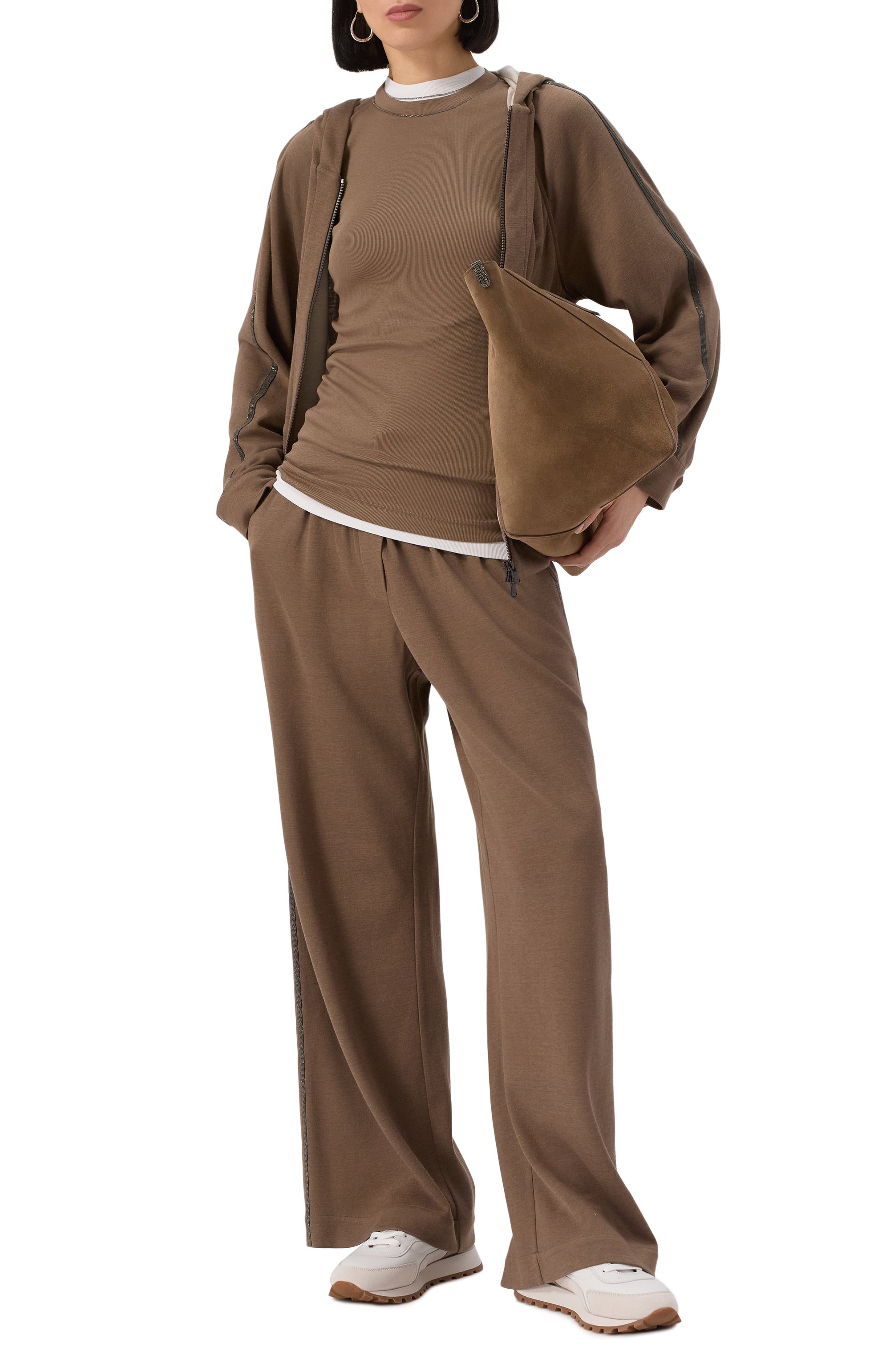 Хлопковая футболка BRUNELLO CUCINELLI, арт. MPTC8BJ310, фото 2