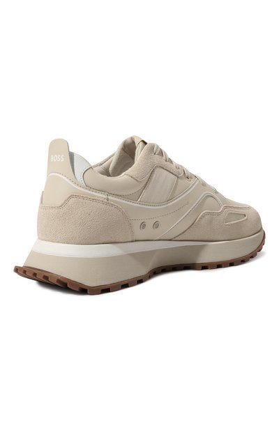 Кожаные кроссовки BOSS, арт. 50487592, фото 5