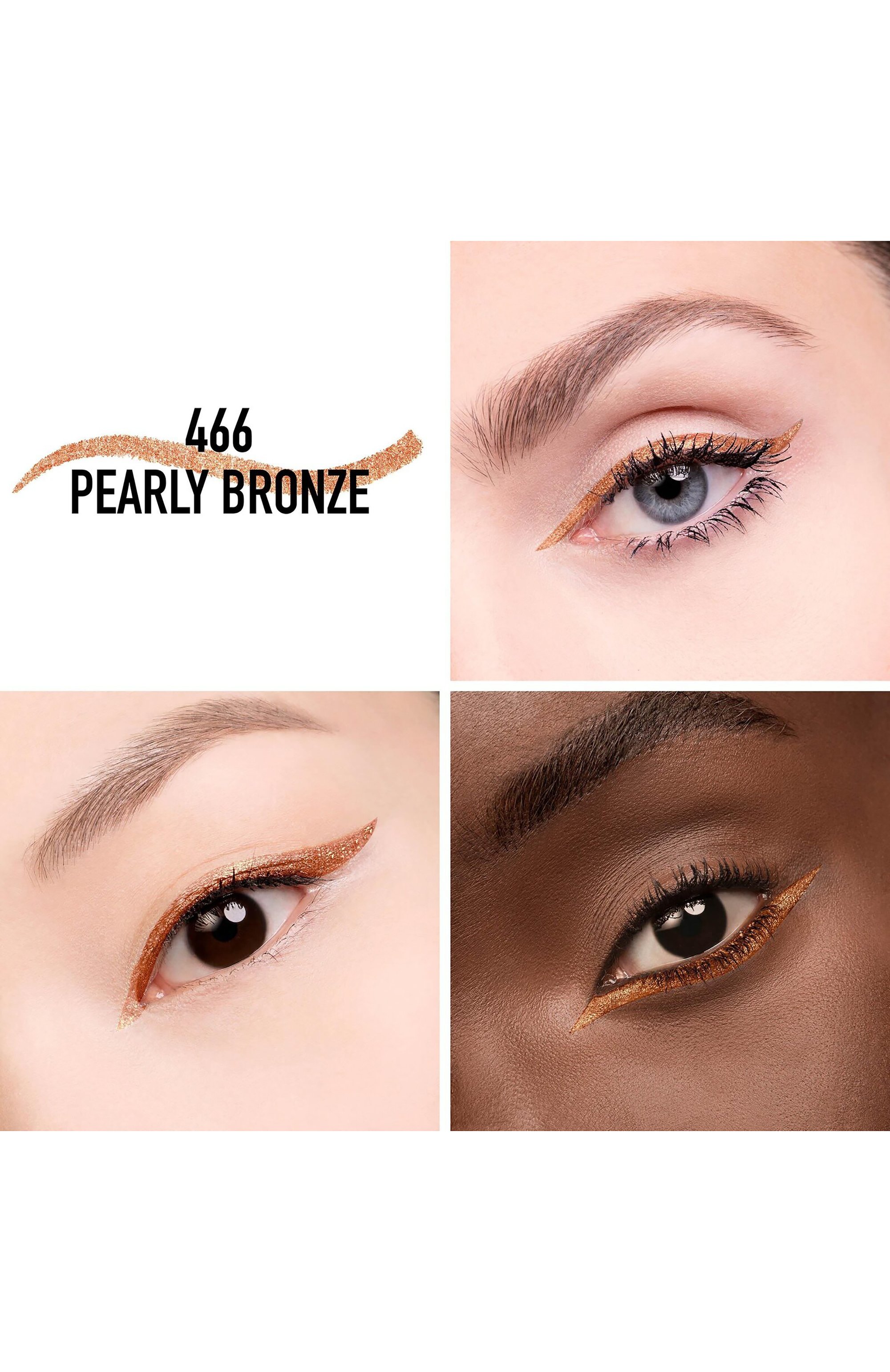 Карандаш-подводка для глаз diorshow stylo, оттенок 466 жемчужный бронзовый (0,3g) DIOR, арт. C042300466, фото 2