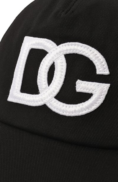 Хлопковая бейсболка DOLCE & GABBANA, арт. LB4H80/G7D9B, фото 3