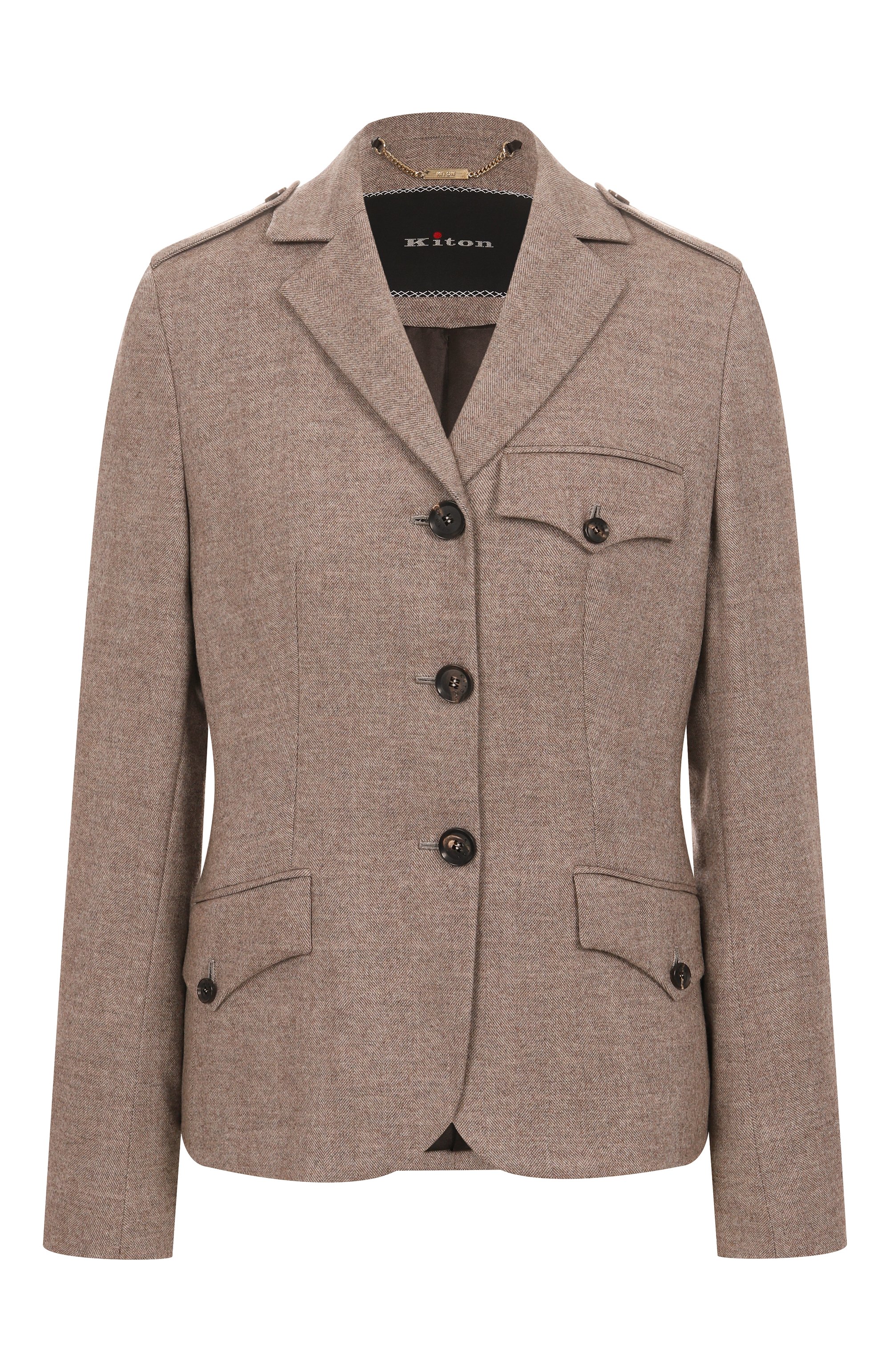 Жакет из шерсти и кашемира KITON, арт. D58511K0561G02, фото 1