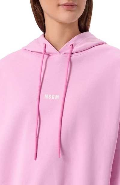 Хлопковое худи MSGM, арт. 4041MDM509/267000, фото 5