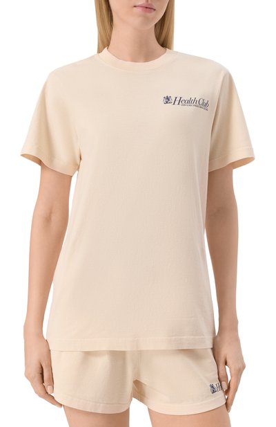 Хлопковая футболка SPORTY AND RICH, арт. T0043620080CR01, фото 3