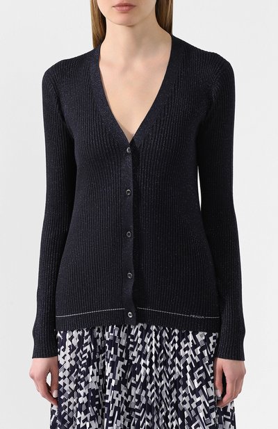 Кардиган из смеси шерсти и шелка PRADA, арт. P25H20-1UYM-F0008, фото 3
