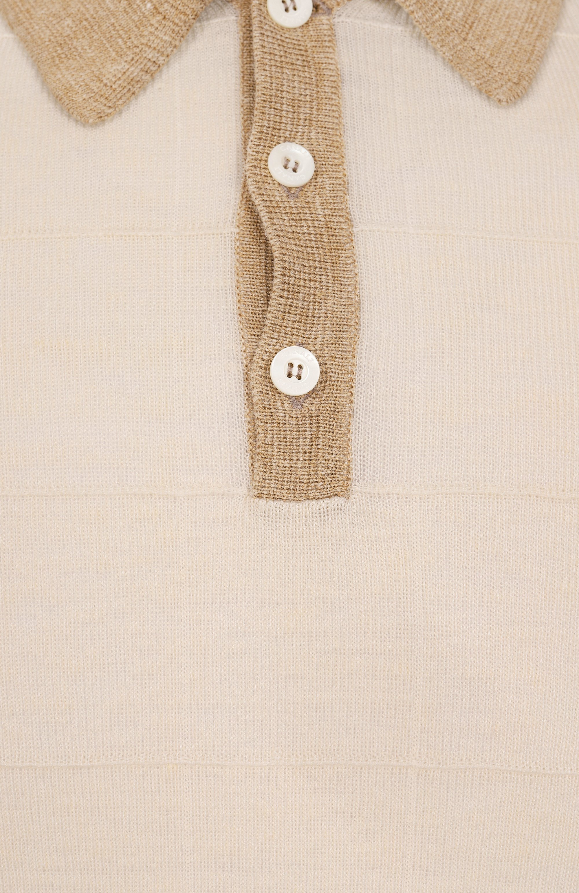 Поло изо льна и шелка CANALI, арт. C1084/MK02269, фото 6