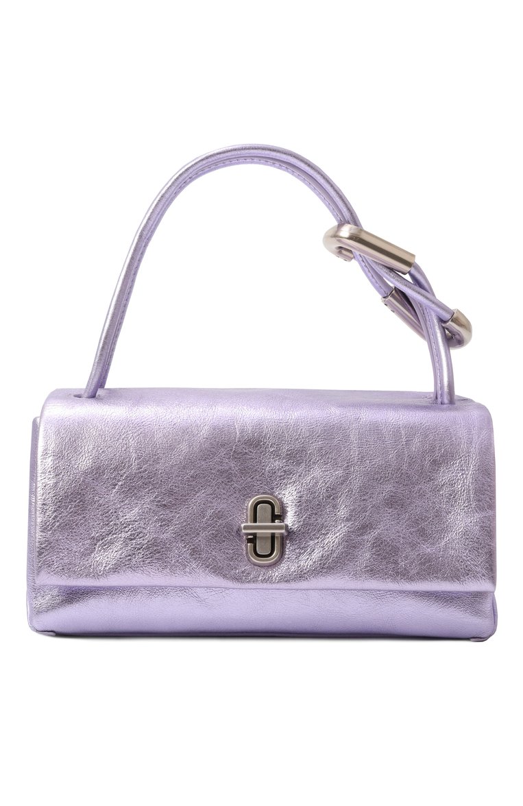 Женская сумка the dual MARC JACOBS (THE) сиреневого цвета, арт. 2R4HSH016H02 | Фото 1 (Размер: small; Материал: Натуральная кожа)