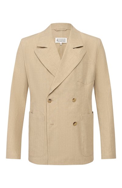 Пиджак из смеси льна и хлопка MAISON MARGIELA, арт. S50BN0434/S52642, фото 1