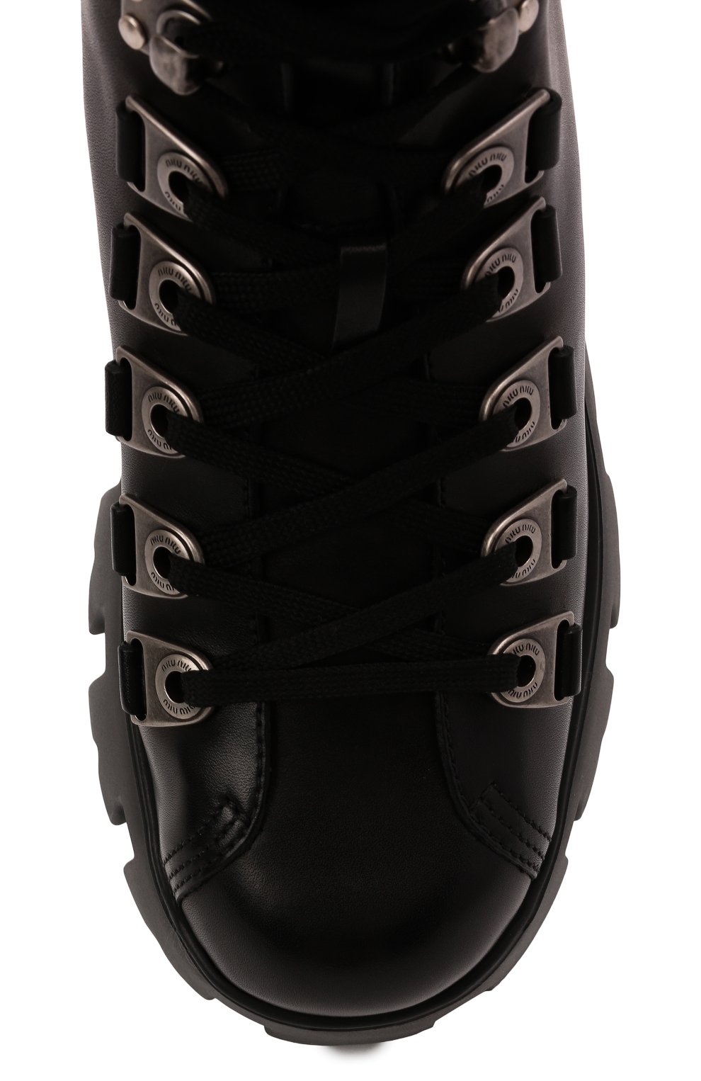 Кожаные ботинки MIU MIU, арт. 5T578D/070, фото 5